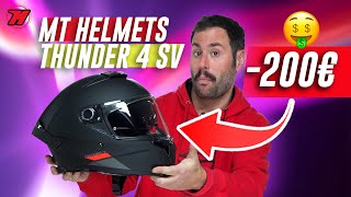 Casco MT Helmets THUNDER 4 SV 💸 ¿el mejor por menos de 200 euros 🔥 [upl. by Dylan]