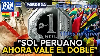 EL SOL PERUANO VALE EL DOBLE QUE EL BOLIVIANO😢😢EL MASIPSP ARRUINO EL PAIS😢GAS DOLAR😢COMBUSTIBLE😢 [upl. by Galitea]