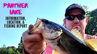 Panther Lake Bass Fishing  Fishing Around Fuquay Varina and Willow Spring North Carolina [upl. by Slosberg]