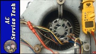 Step by Step Troubleshooting of a 240v Blower Fan Motor 3 Speed 1 Phase [upl. by Cesaro]