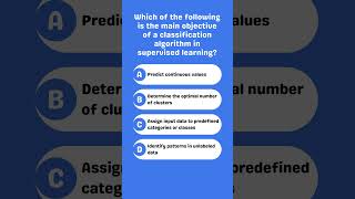 Objective of classification algorithms in supervised learning [upl. by Petracca]