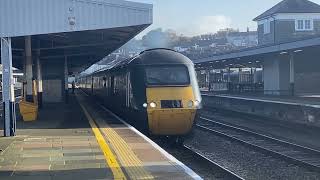 43098 Walton Castle  43092 Cromwells Castle departs Plymouth Saturday 19 October 2024 [upl. by Neeloj261]