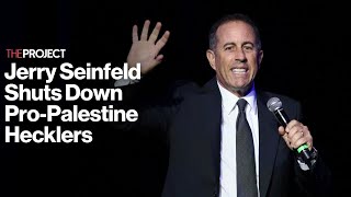 Jerry Seinfeld Shuts Down More ProPalestine Hecklers In Melbourne [upl. by Aynam]