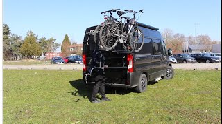 Fahrradträger EuroCarry Scharnierbefestigung [upl. by Belier701]