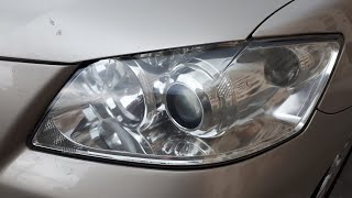 Restoring Head Lamp for Toyota Camry 2007 [upl. by Nnaihs]