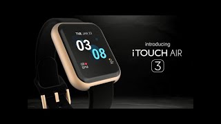 iTouch Air 3 Smartwatch  InDepth Review Shorts [upl. by Esiahc]