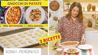 3 ricette per Gnocchi alla sorrentina di patate alla veneta [upl. by Niawat]