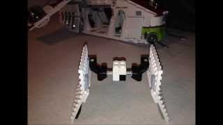 Lego Star Wars republic gunship 75021 modMOC opening front doors [upl. by Woll]