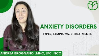 Anxiety Disorders Types Symptoms amp Treatments [upl. by Anitsirhcairam]