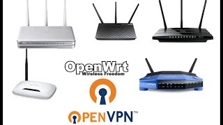 Openvpn install openwrt router [upl. by Htrag824]