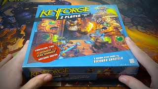 Opening the NEW TwoPlayer KeyForge Starter Set [upl. by Rohpotsirhc415]