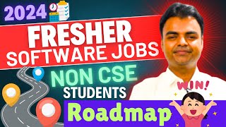 Software Jobs for Freshers 2024 for Non CSE Students IT Jobs for Mechanical Electrical Civil ECE [upl. by Cacia]