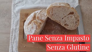 PANE SENZA IMPASTO SENZA GLUTINE RICETTA FACILE  Pane Fatto in Casa Glutenfree  Cucina dei Senza [upl. by Siuqaj682]