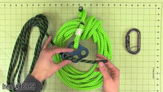 SRT Basal Anchor Sling  TreeStuffcom 360 View [upl. by Bithia]