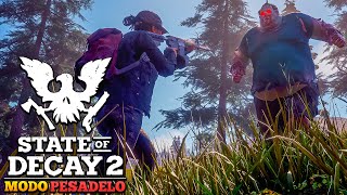 STATE OF DECAY 2 MODO PESADELO  O INÍCIO DE GAMEPLAY DO SOBREVIVÊNCIA ZUMBI MAIS INCRÍVEL  01 [upl. by Atinoj]