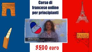 Presentazione del corso di francese per principianti per italofoni [upl. by Jonette857]