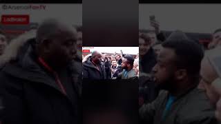 Angry arsenal fan attacks Robbie [upl. by Caundra]