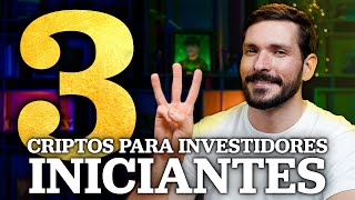 3 CRIPTOS PARA INVESTIDORES INICIANTES  Por onde comprar as melhores CRIPTOMOEDAS [upl. by Orecic135]