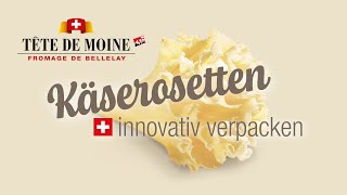 Chäs Knowhow Tête de Moine AOP innovativ verpacken [upl. by Lud]