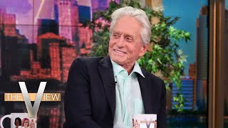 Michael Douglas Talks 25 Years with Wife Catherine ZetaJones  The View [upl. by Eerrehc]