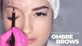 Ombre Brows TUTORIAL 2 [upl. by Aneba739]