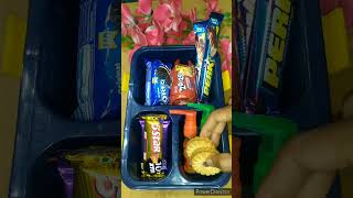 Sunday 😋🍫🍭yummy🍭🍬🍫chocolate😋 lunch box shorts shortvideo short cakedesign yammy yutubeshorts [upl. by Adnarem]