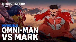 Invincible  OmniMan vs Mark  Amazon Prime [upl. by Aniloj10]