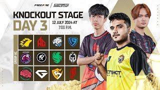 UR ESPORTS WORLD CUP  KNOCKOUT STAGE DAY 3 [upl. by Niai273]