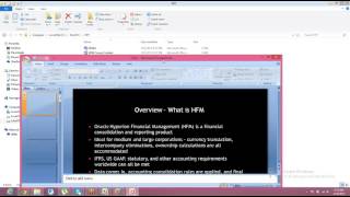 HFM Online Training  Hyperion Financial Management Course [upl. by Laet]