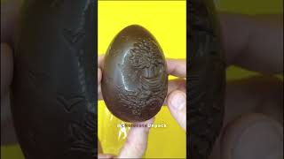 ASMR Unpacking Rare Dark Chocolate Bar Egg [upl. by Devitt]