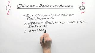 Chinone  Redoxverhalten  Chemie  Physikalische Chemie [upl. by Pulcheria326]