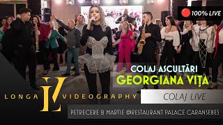 Georgiana Vita ❌ Formatia Timisul  Colaj Ascultari LIVE 🎤 Petrecere 8 martie 2024 💃 [upl. by Naillik]