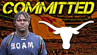 BREAKING Texas Longhorns Land HUGE 2025 Commit [upl. by Ahcurb190]