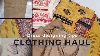 Winter Clothing Haul  Dress designing ideas  Sale edittion [upl. by Etiam]