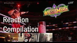 Shinsuke Nakamura Wins 2018 Royal Rumble REACTION COMPILATION [upl. by Weinhardt131]