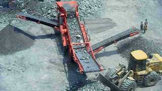 Sandvik QE440 making Rip Rap [upl. by Roe]