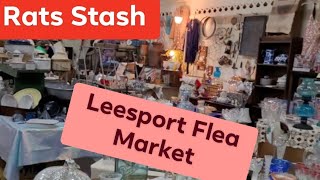 Im Back Baby 1st Flea Market Trip to Leesport Flea Market [upl. by Elcarim]