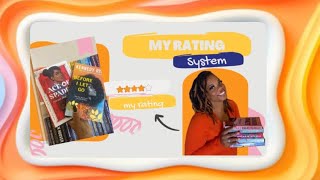 How I Rate My Books 📚 ⭐️💞 [upl. by Ivah]