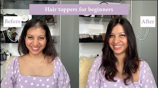 Hair Toppers For Beginners  Cover Up Your Hair Thinning  Must Have Hair Toppers For Women Shorts [upl. by Ettellocin]