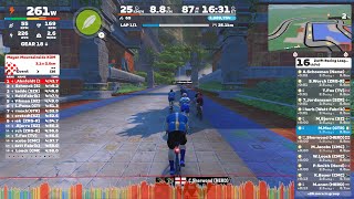 Zwift  ZRL EMEAE Central D1  D Category  Round 1 Stage 5  Glyph Heights [upl. by Lorant]