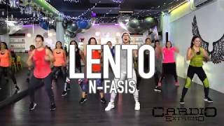 Lento  Nfasis by Cesar James Coreo Zumba Cardio Extremo Cancun [upl. by Lahcear]