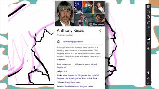 Anthony Kiedis is a creep  Creepshow Art Reupload [upl. by Wende]