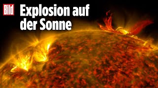 Aurora Sonnensturm ist Richtung Erde unterwegs [upl. by Nivac]