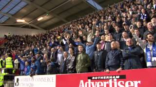 Keep Right On at Rotherham United  Birmingham City Fans [upl. by Nickola236]