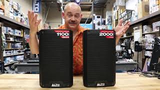 Live Sound Test Alto TS3 vs TS2 Head to Head The 1100 watt TS208 vs The New 2000w TS308 [upl. by Aneej]