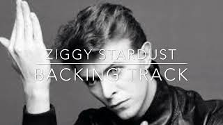 Ziggy stardust backing track with vocals [upl. by Zehcnas930]