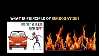 What is Principle of Subrogation  Hindi  Oct 2019 [upl. by Attiuqahs]