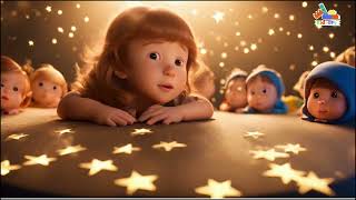 🧒🧑‍🦰Kids Rhymes  Twinkle Twinkle Little Star ⭐⭐⭐⭐ rhymes kidslearning KidzeryChannel [upl. by Flori]