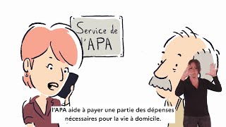 Ensemble pour lautonomie  L’APA allocation personnalisée dautonomie [upl. by Conni]