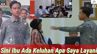 Gibran Bikin Kaget Warga Datangi Kantor Wapres Laporkan Aduan Dilayani Gibran Sendiri Bikin Salfok [upl. by Ahsyekat363]